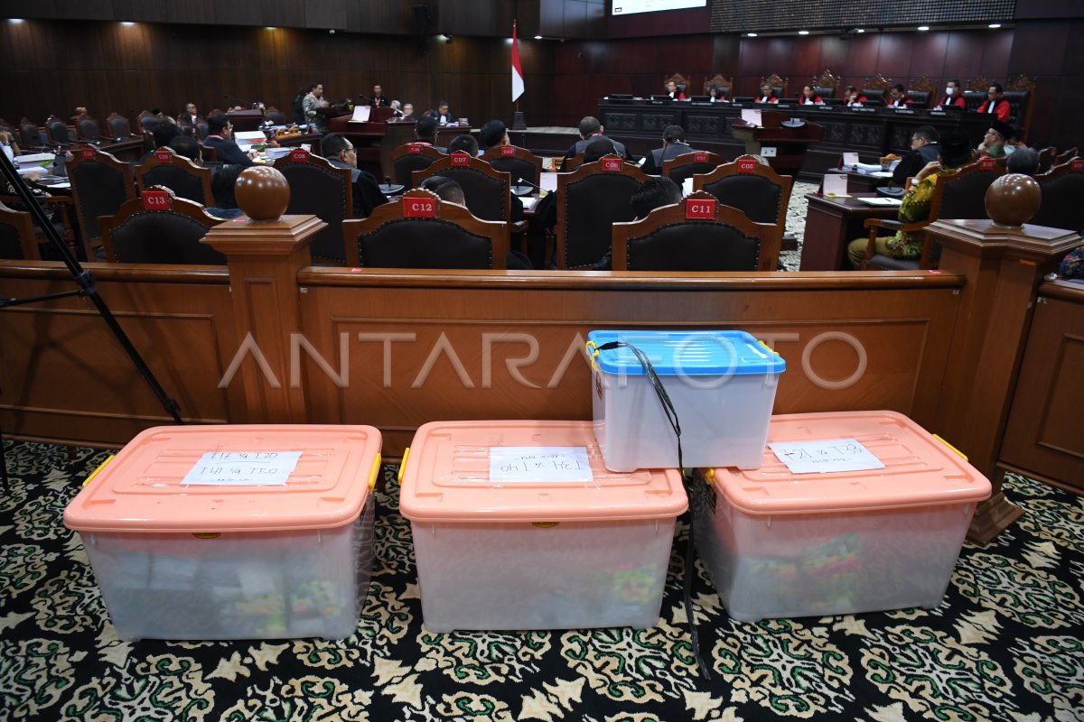 Sidang Lanjutan Sengketa Pilpres 2024 Antara Foto