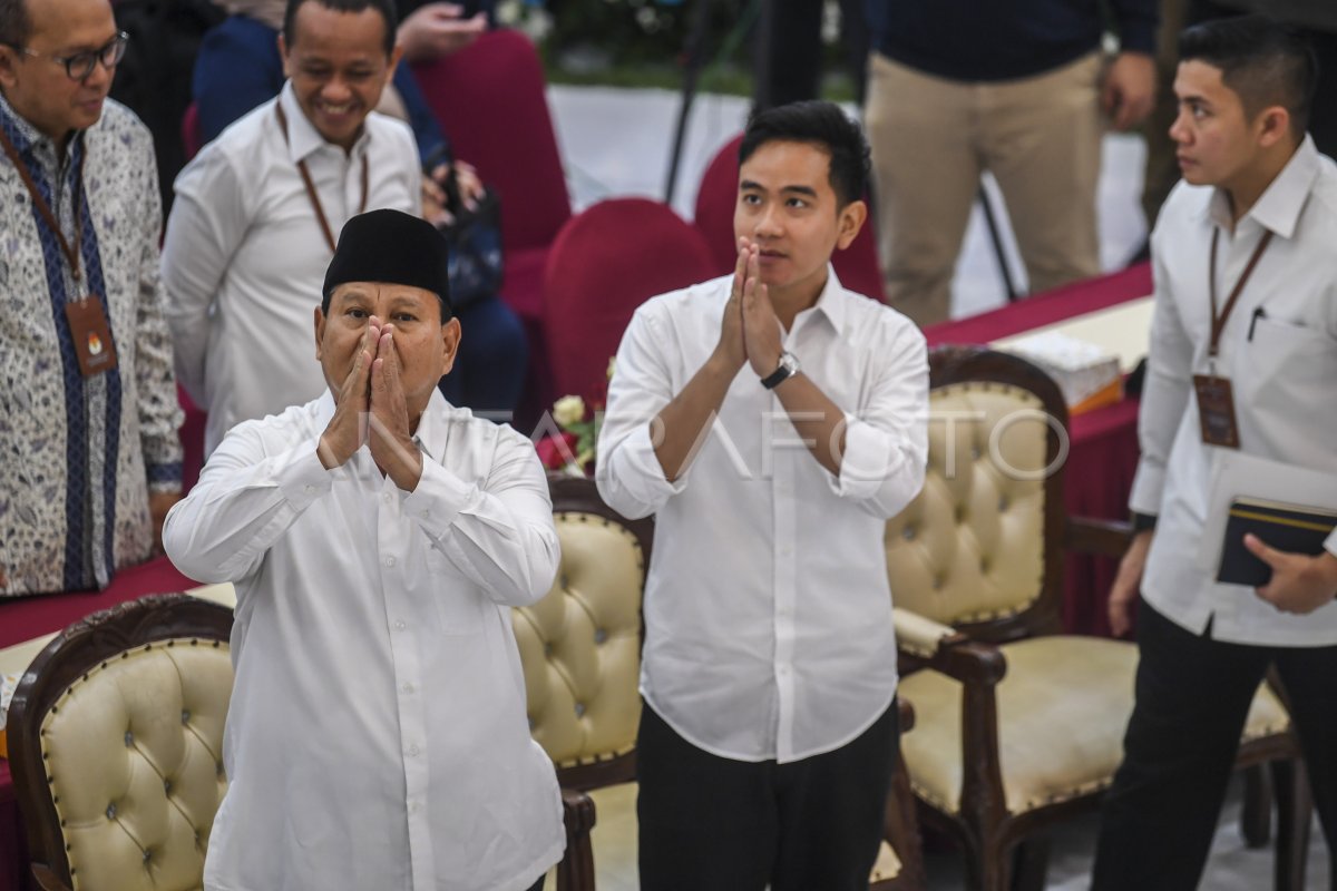 Kpu Tetapkan Prabowo Gibran Presiden Dan Wakil Presiden Terpilih