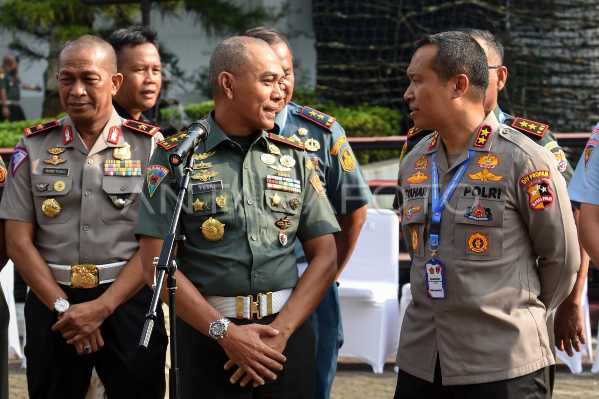 Rakornis POM TNI-Propam Polri 2024 | ANTARA Foto