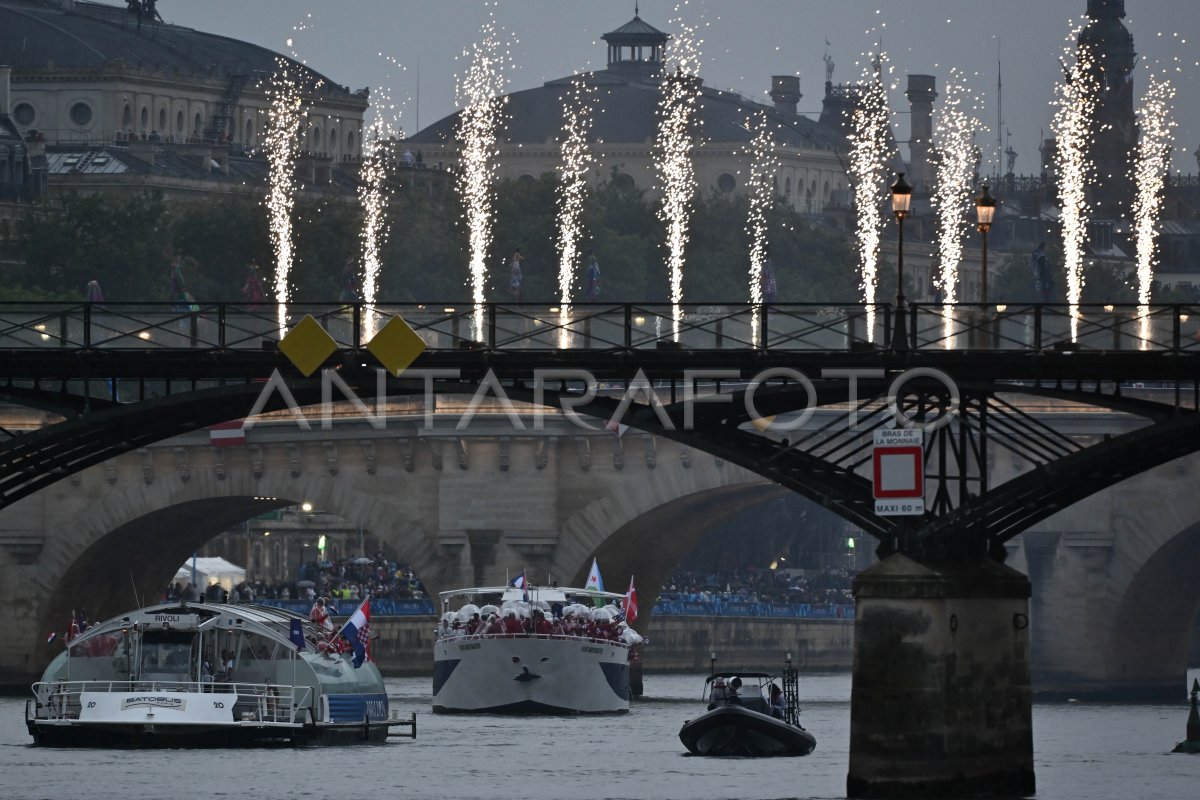 Pembukaan Olimpiade Paris 2024 ANTARA Foto