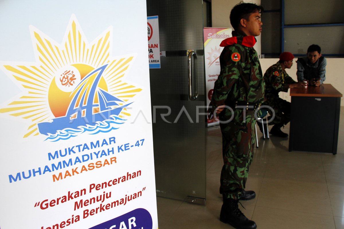 PENGAMANAN MUKTAMAR MUHAMMADIYAH | ANTARA Foto