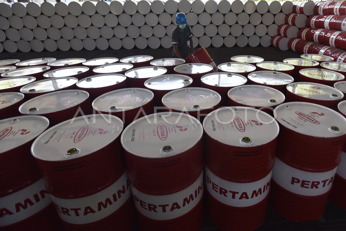 Pertamina Lubricants Gresik Antara Foto