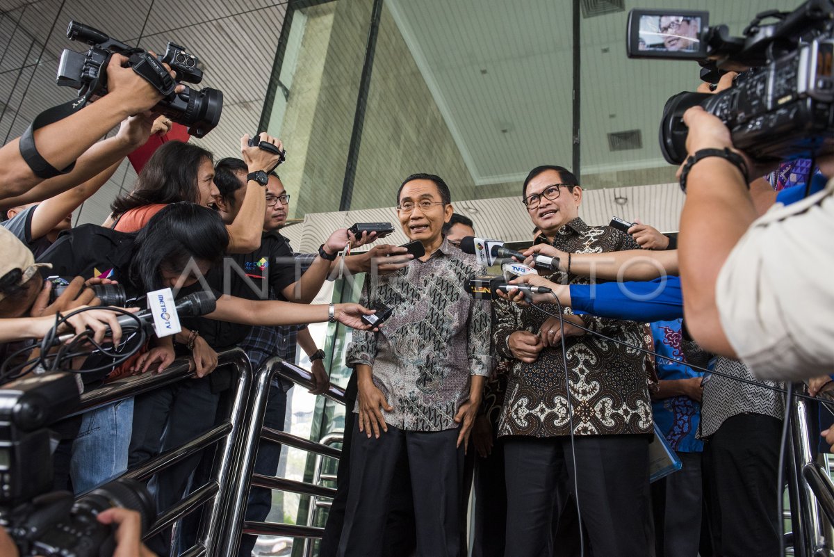 PRAMONO ANUNG LAPORKAN HARTA KEKAYAAN | ANTARA Foto