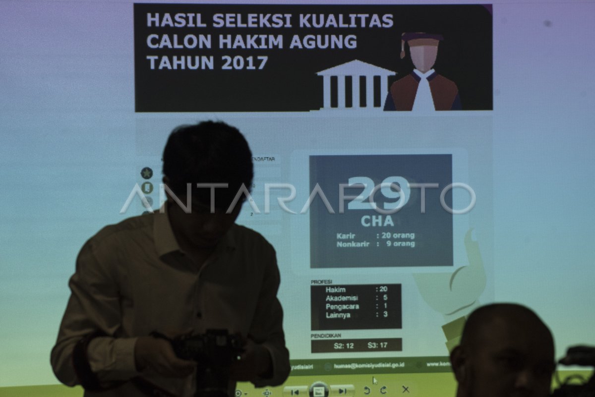 Seleksi Kualitas Calon Hakim Agung Antara Foto