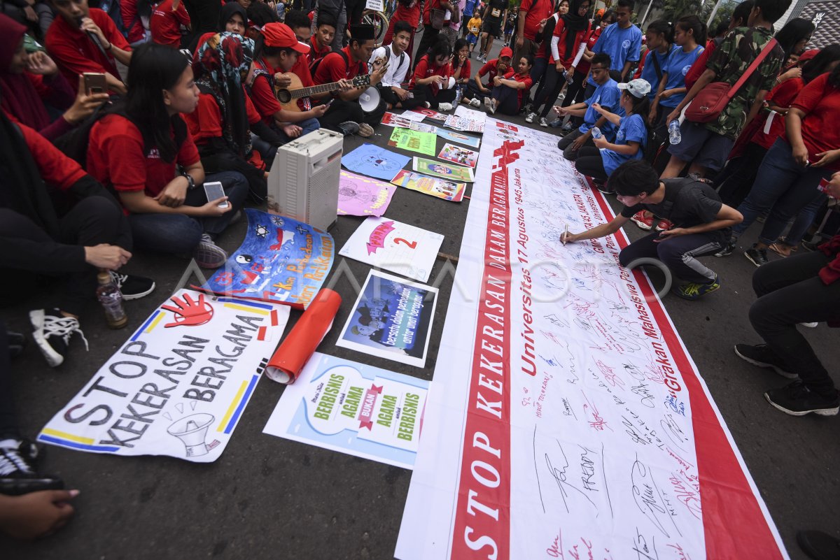 STOP KEKERASAN BERAGAMA | ANTARA Foto