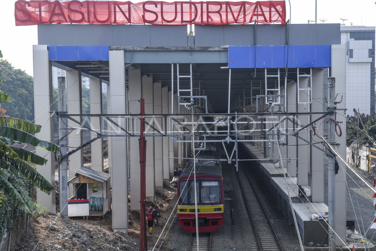 Stasiun Kereta Bandara Sudirman Baru Antara Foto