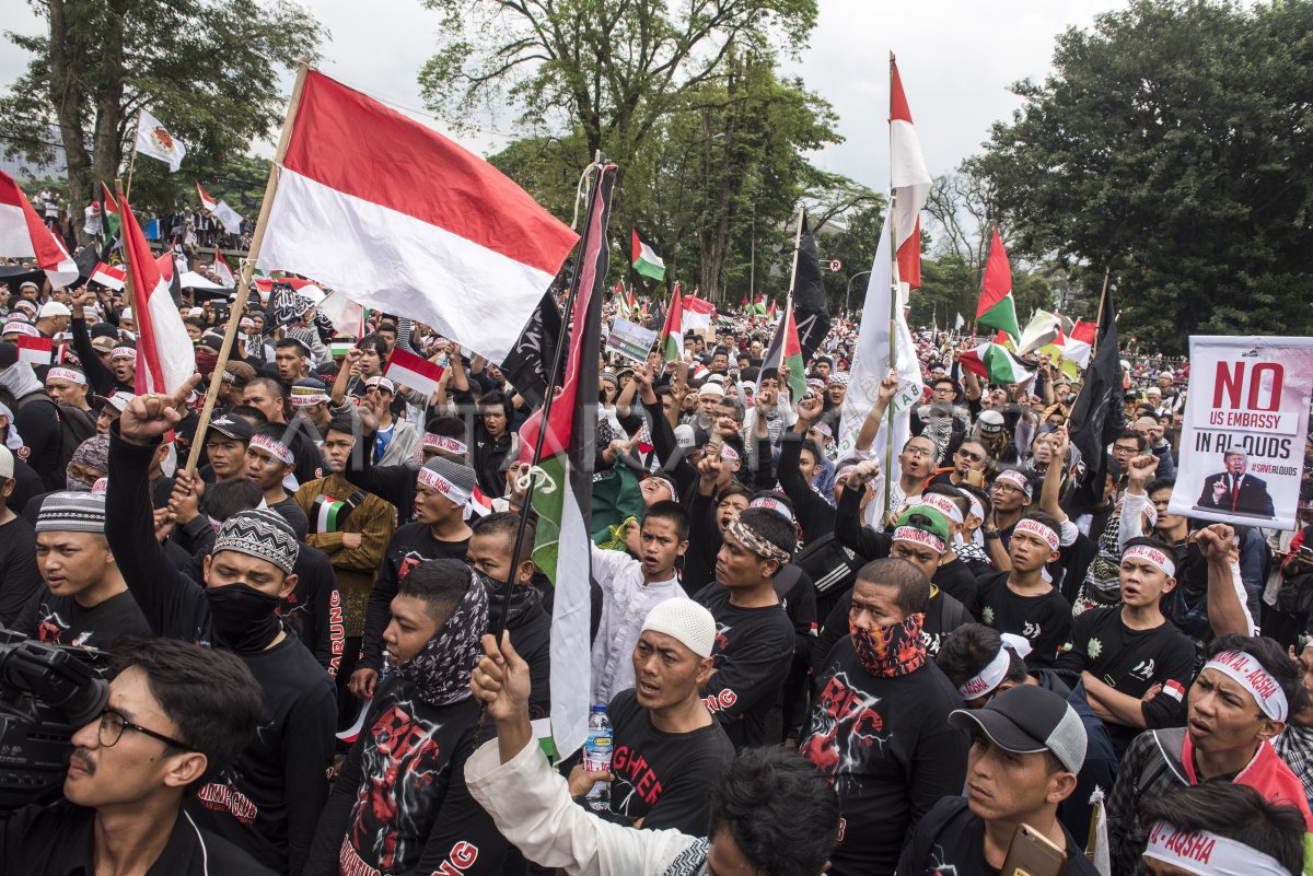 AKSI SOLIDARITAS UNTUK PALESTINA | ANTARA Foto