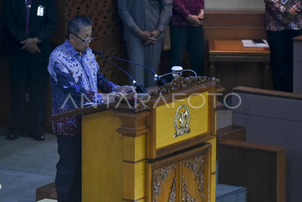 BPK SERAHKAN LAPORAN HASIL PEMERIKSAAN | ANTARA Foto