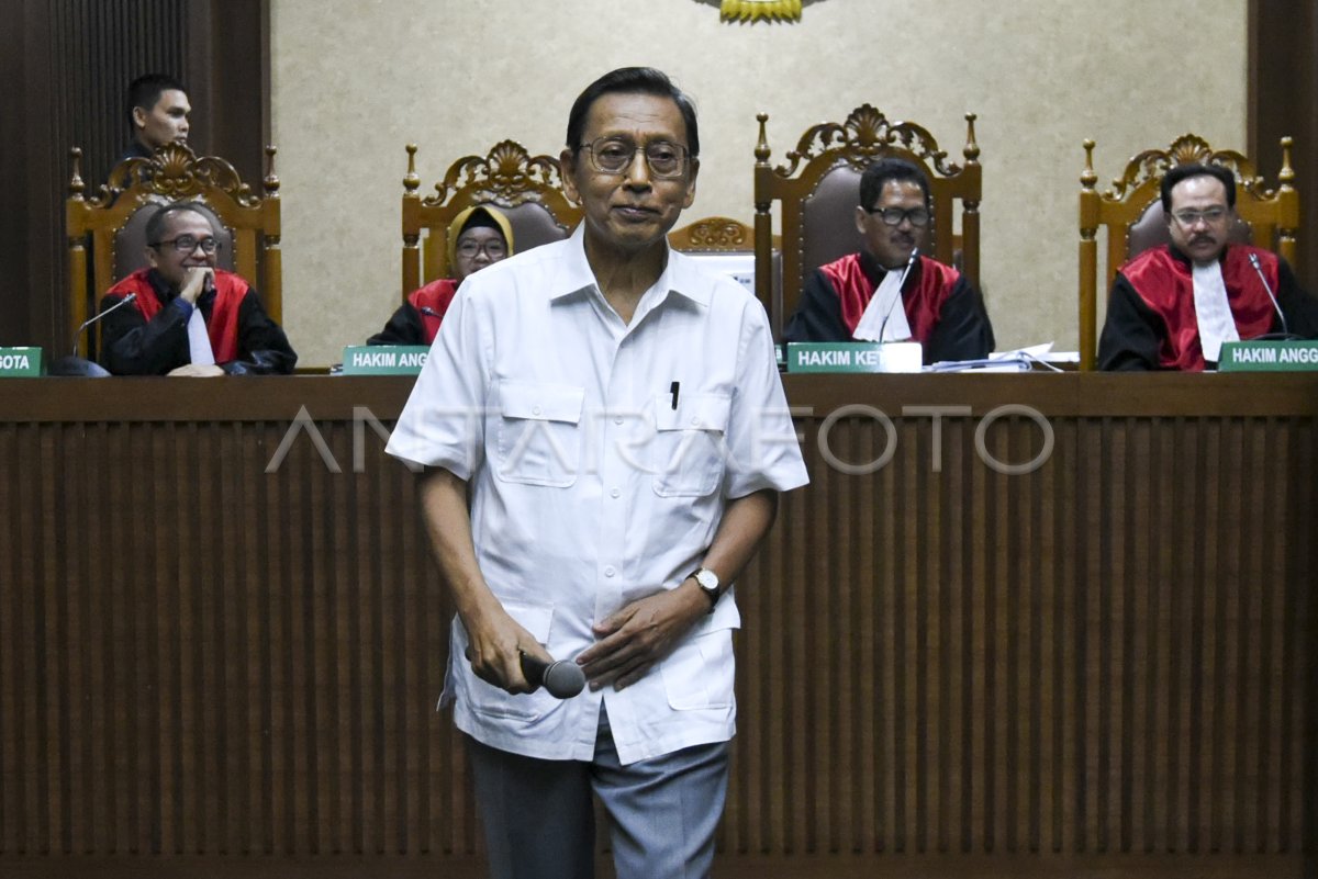 BOEDIONO SAKSI SIDANG SKL BLBI | ANTARA Foto