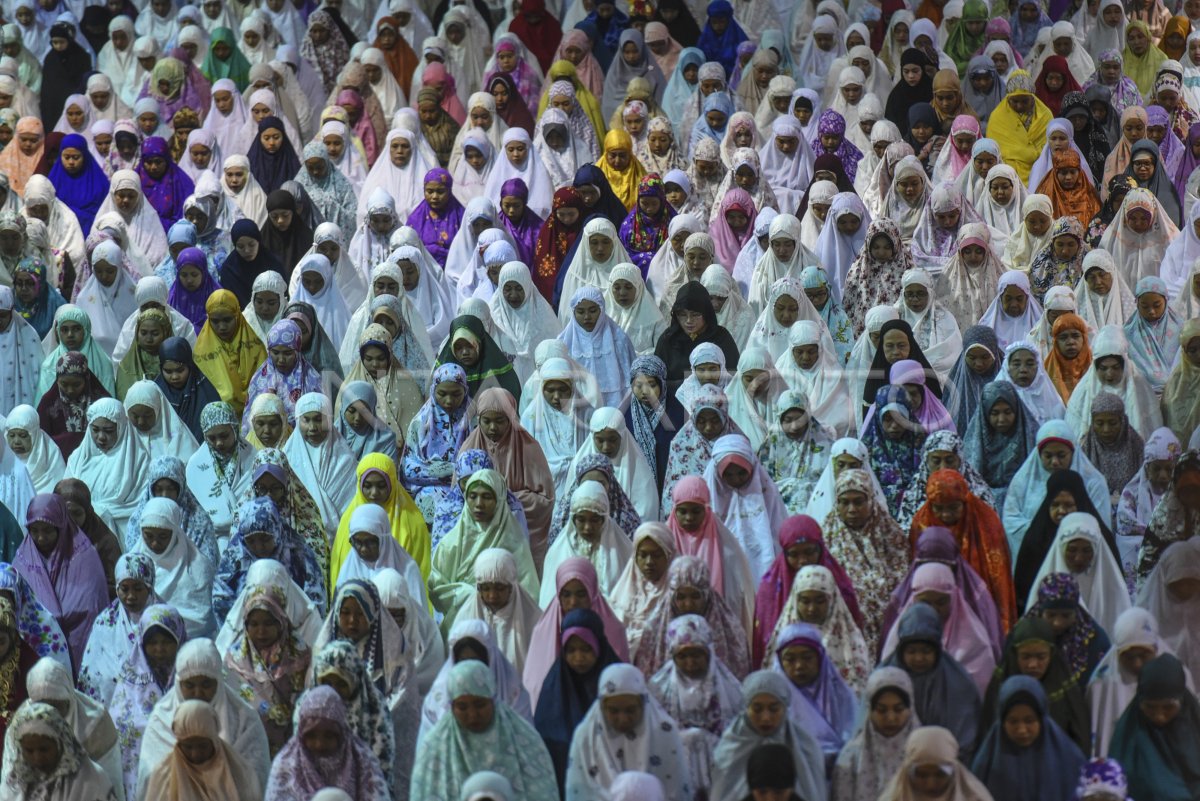 Salat Idul Adha Di Istiqlal Antara Foto