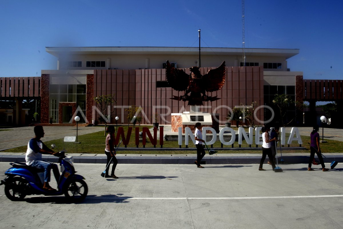 RENCANA PEMBANGUNAN POS LINTAS BATAS NEGARA | ANTARA Foto