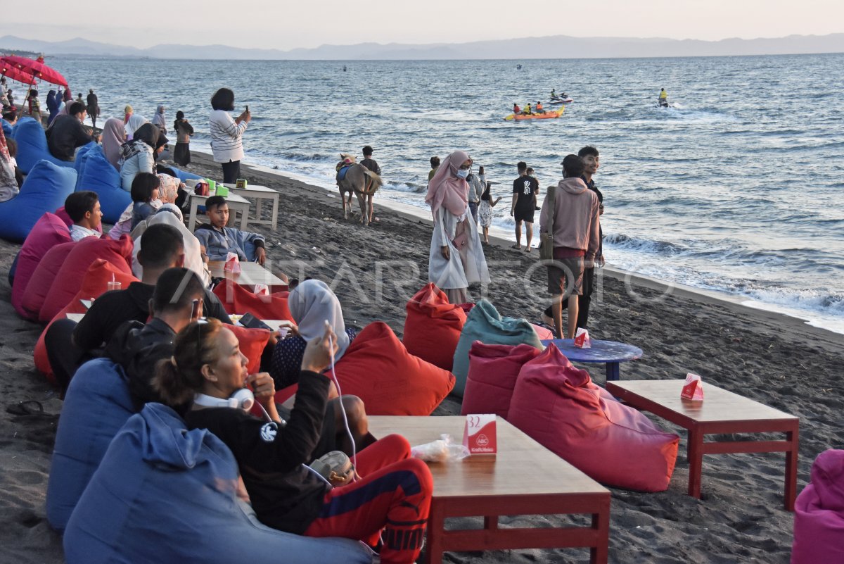 Wisata Pantai Tanjung Bias D Lombok Antara Foto