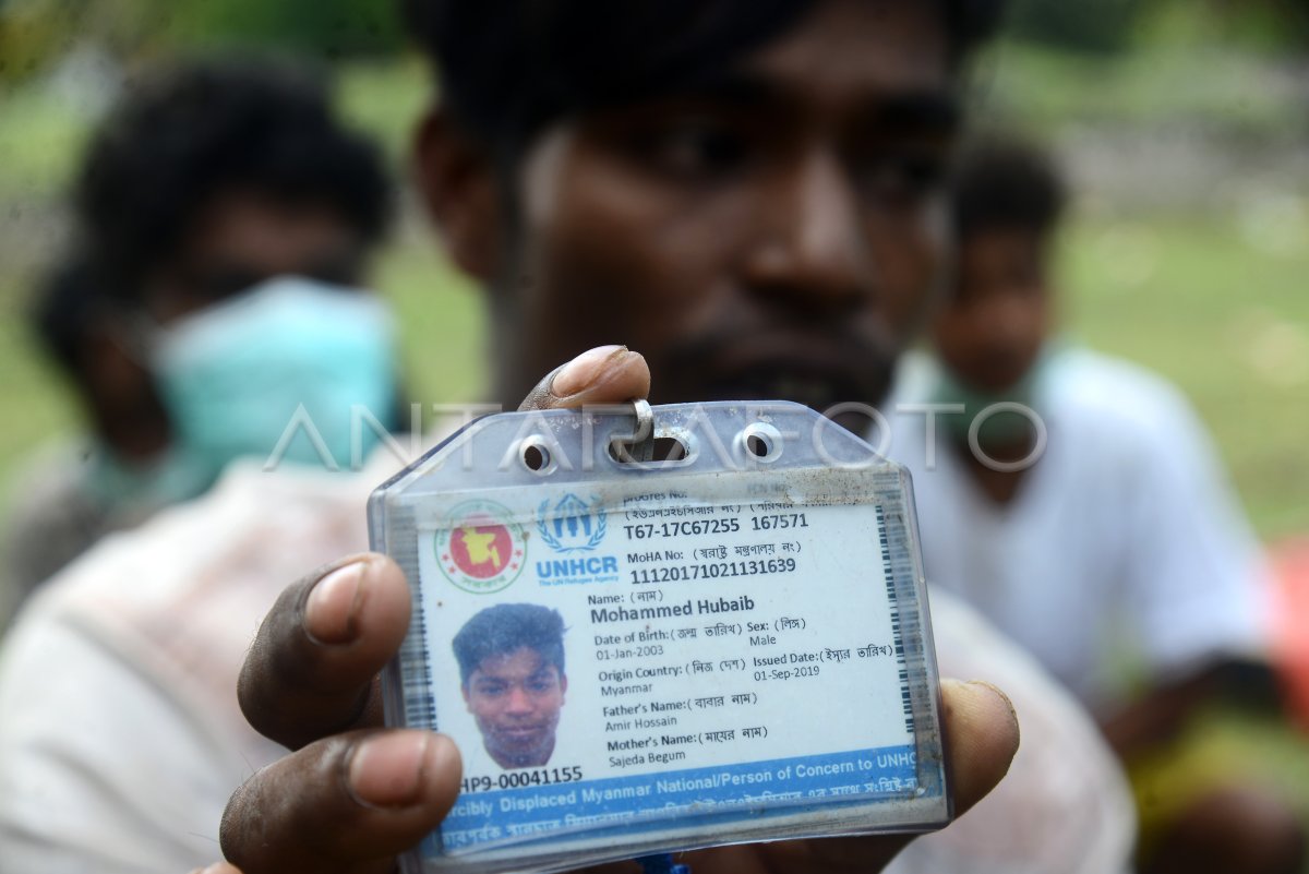 IMIGRAN ROHINGYA KEMBALI TERDAMPAR DI ACEH | ANTARA Foto