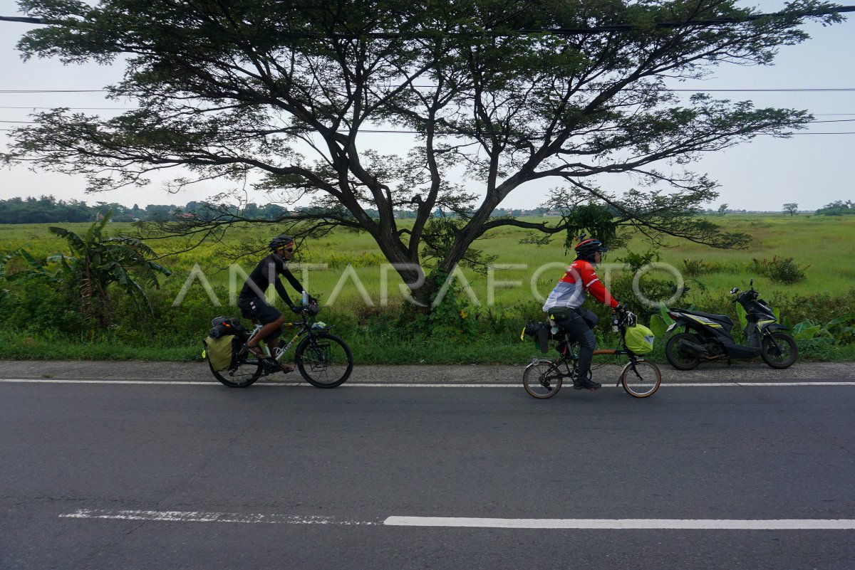 Mudik Menggunakan Sepeda Kayuh Antara Foto