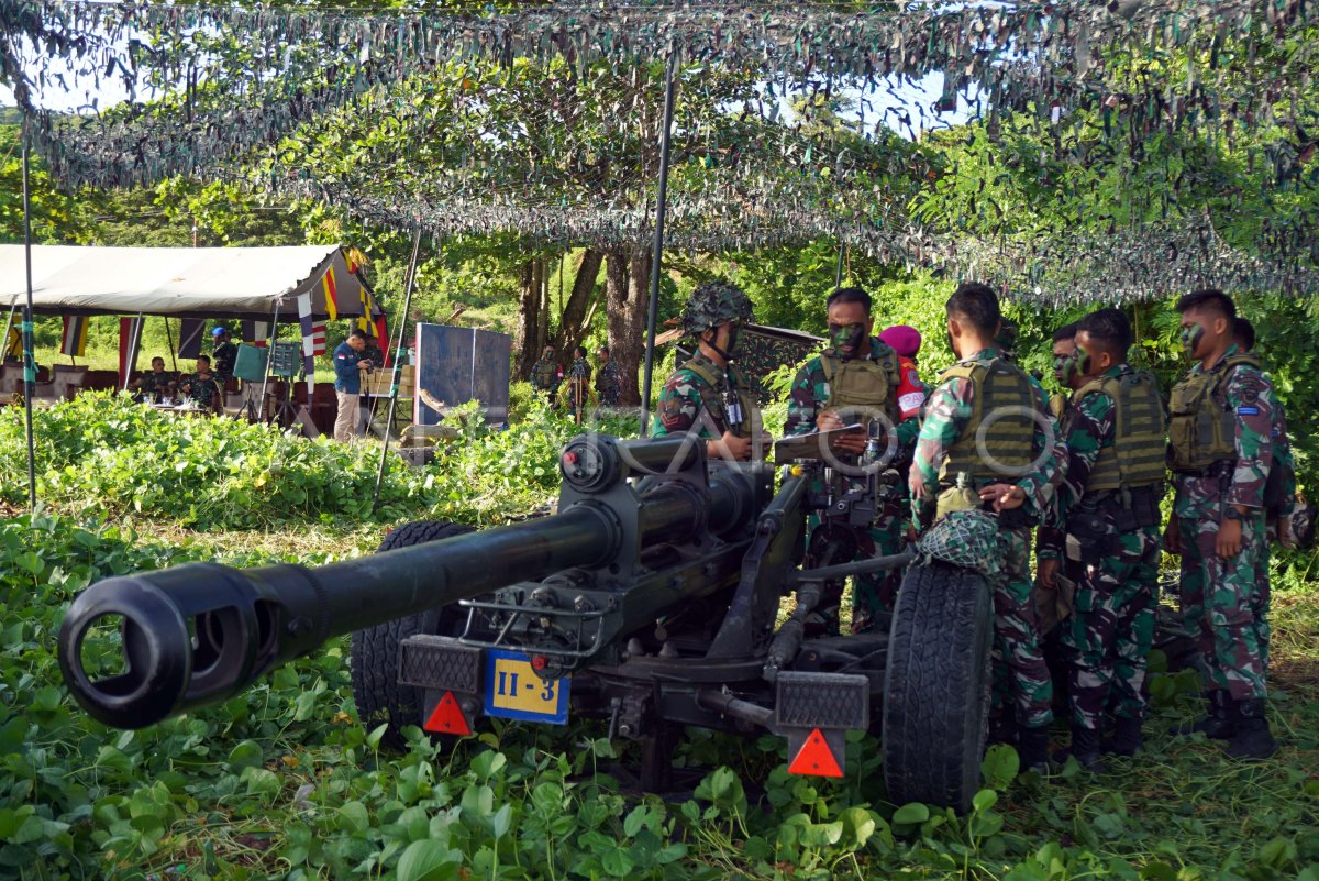 Latihan operasi pertahanan pantai Koarmada III