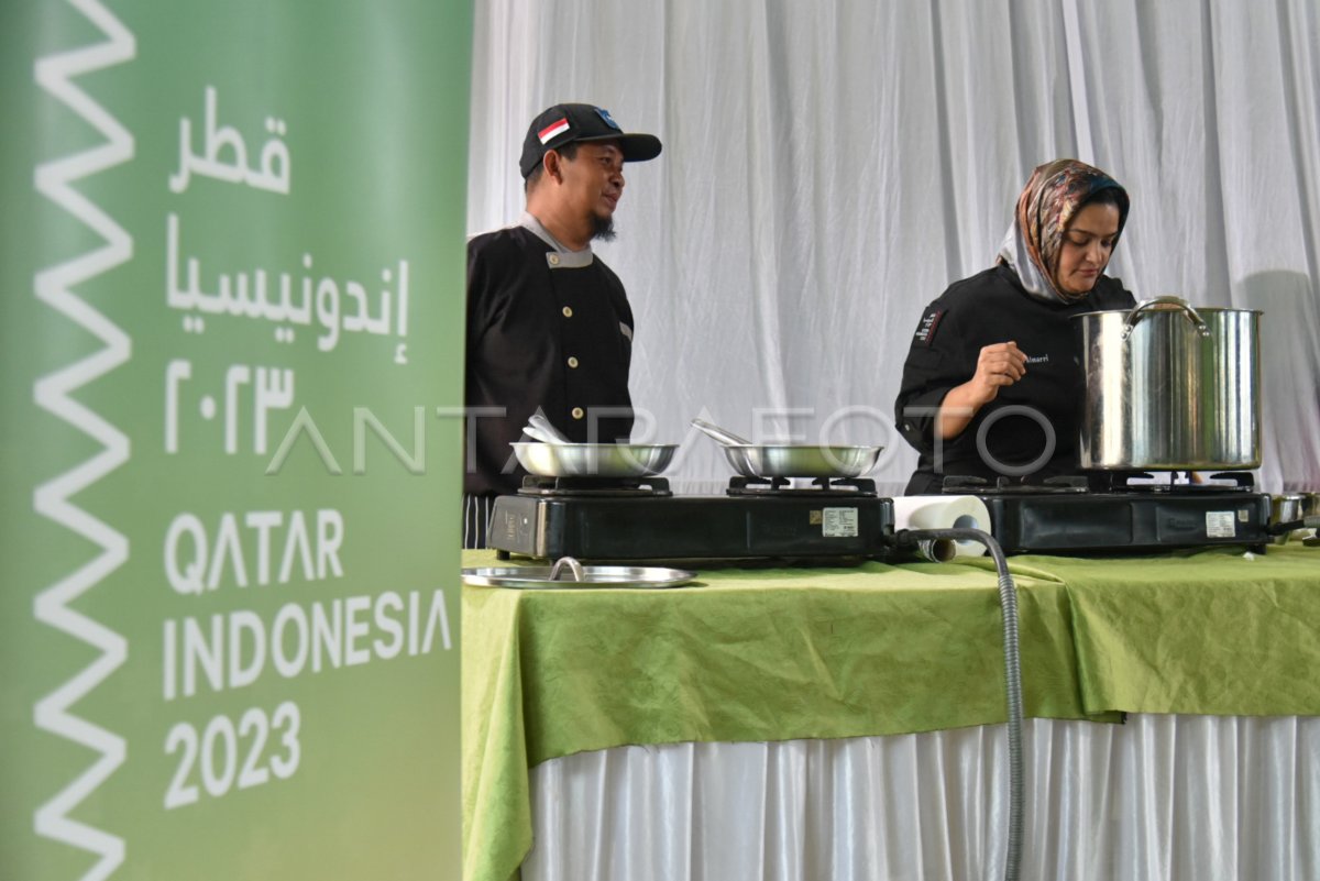Koki asal Qatar demo memasak di Medan