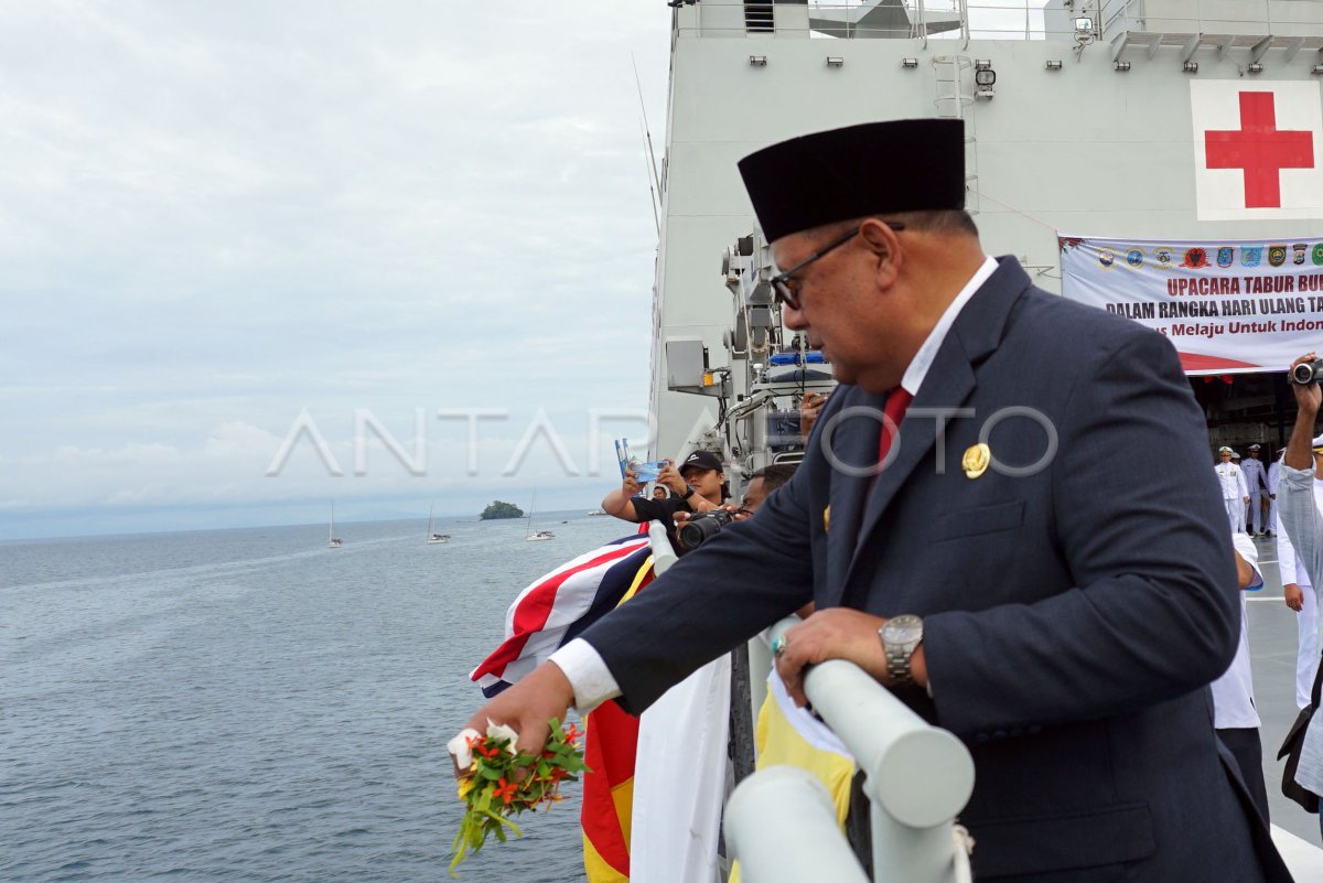 Tabur bunga jelang HUT RI di Papua Barat Daya