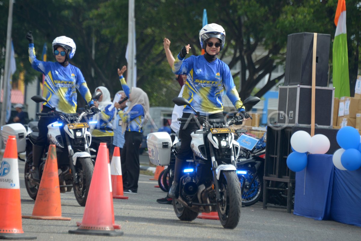 Safety Riding Polwan di Aceh