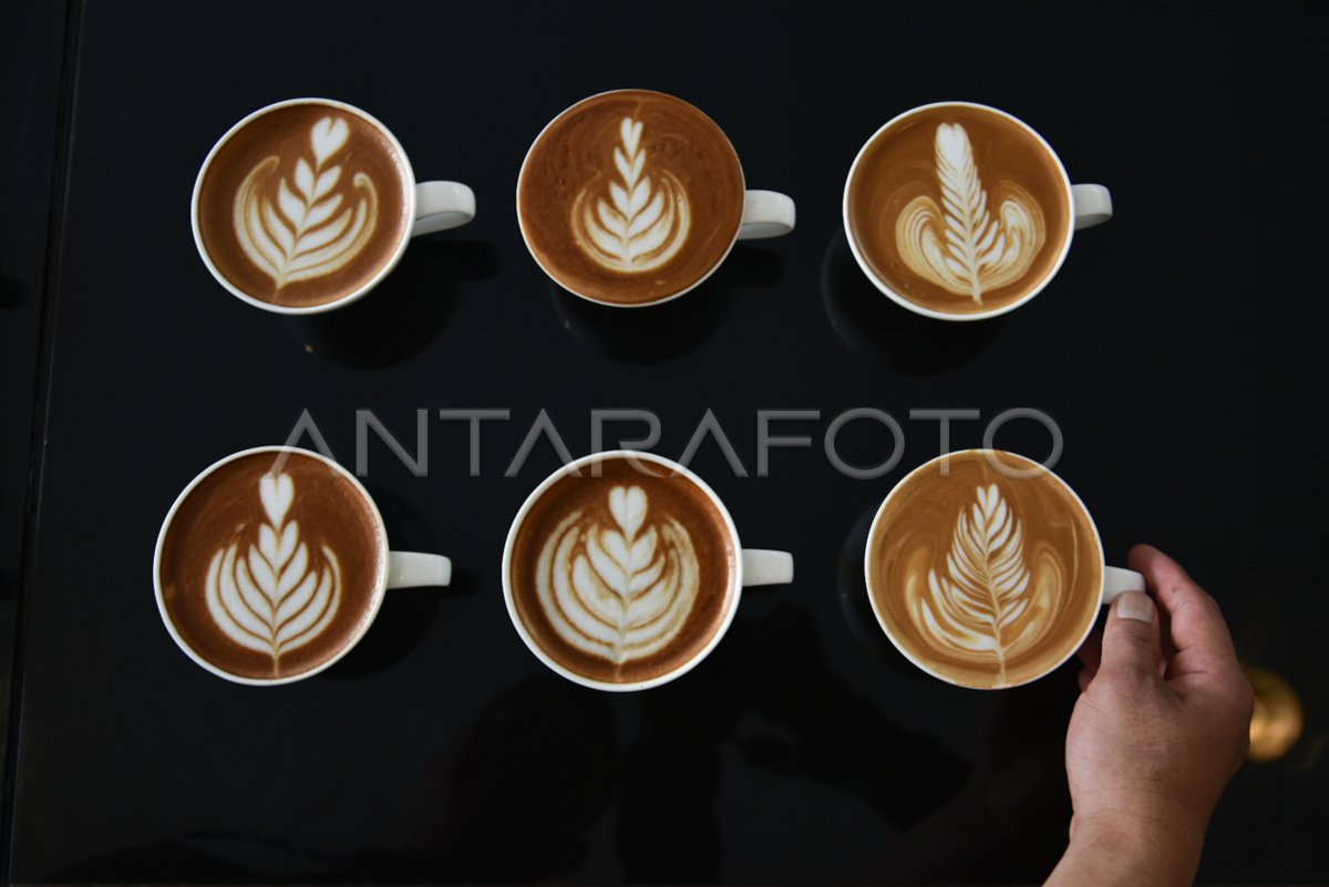 Kompetisi latte art di Medan