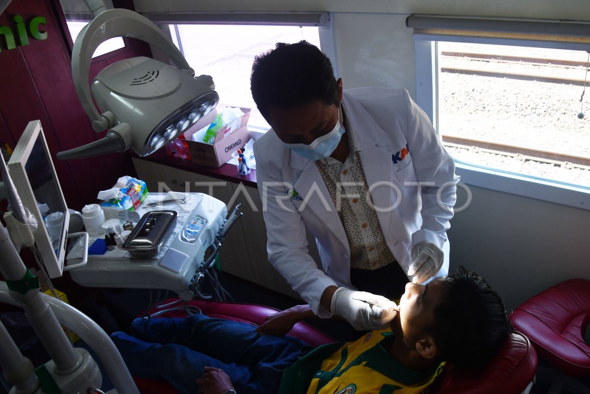 Layanan kesehatan kereta sehat di Madiun