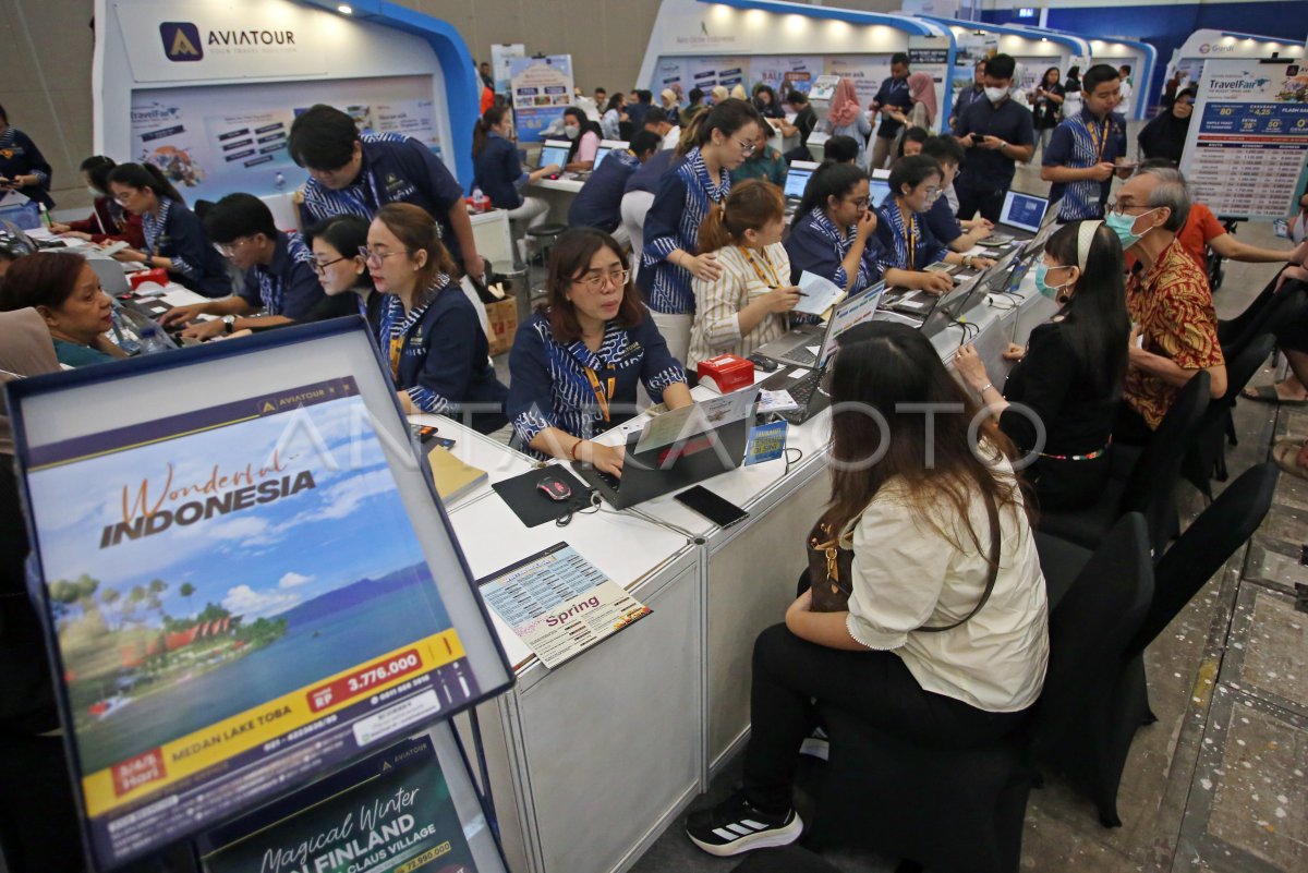 Garuda Indonesia Travel Fair 2023 | ANTARA Foto