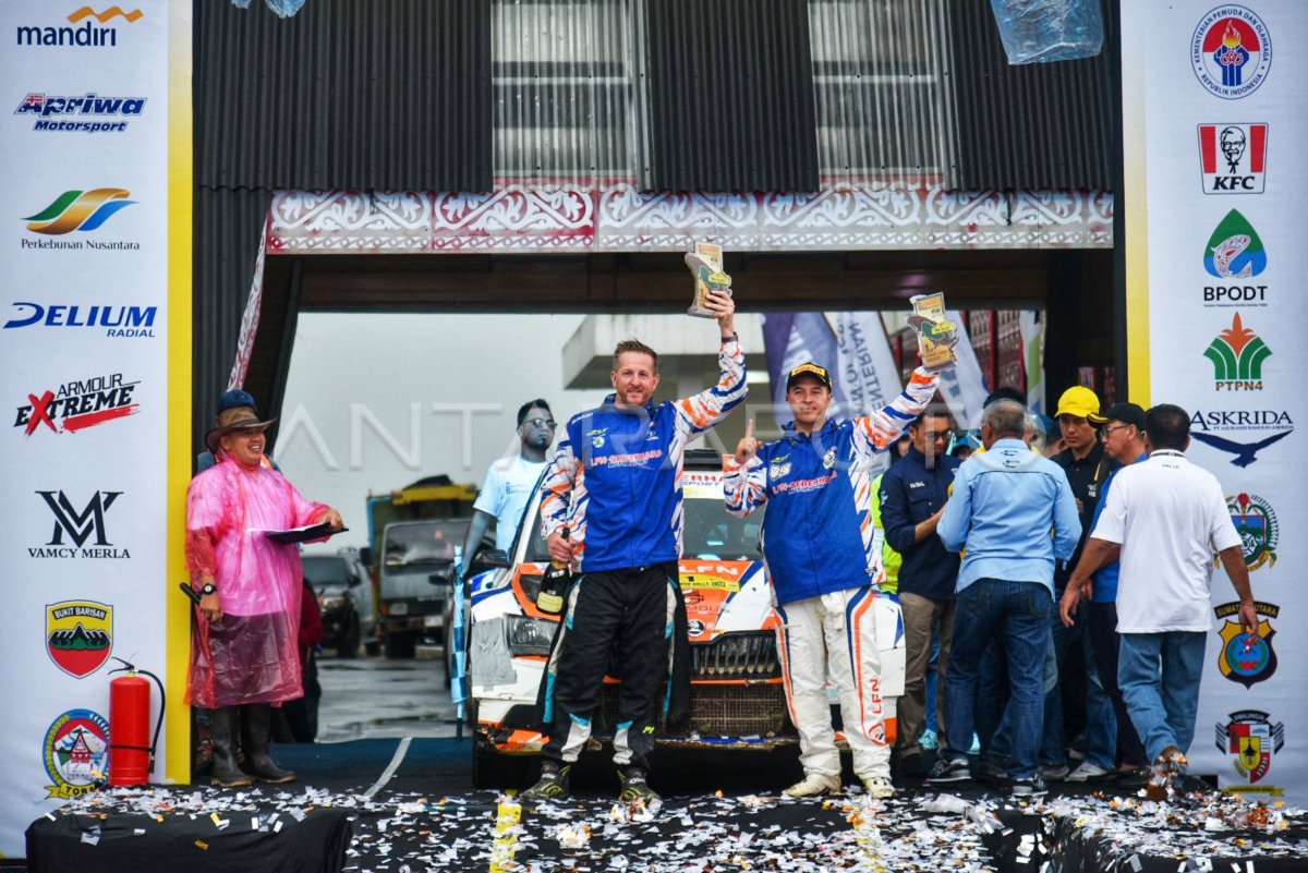 Penutupan Asia Pacific Rally Championship 2023 ANTARA Foto