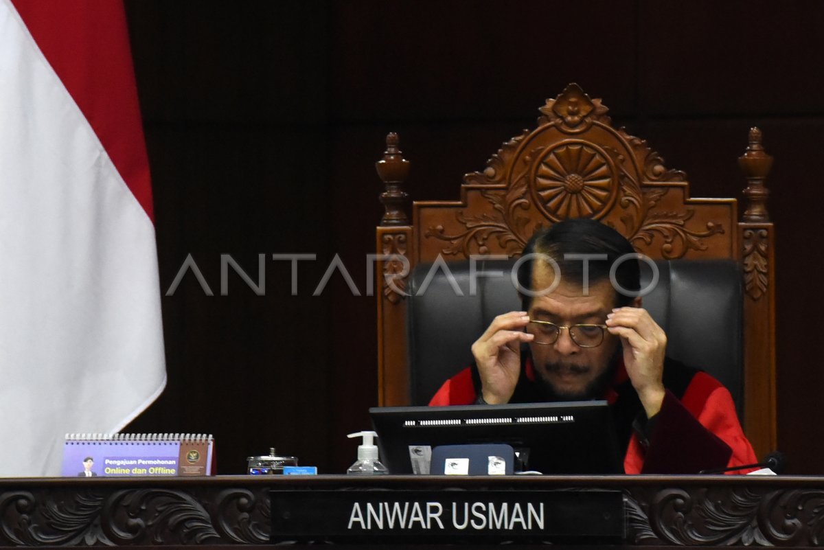 Mk Tolak Gugatan Batas Usia Minimal Capres Cawapres Antara Foto