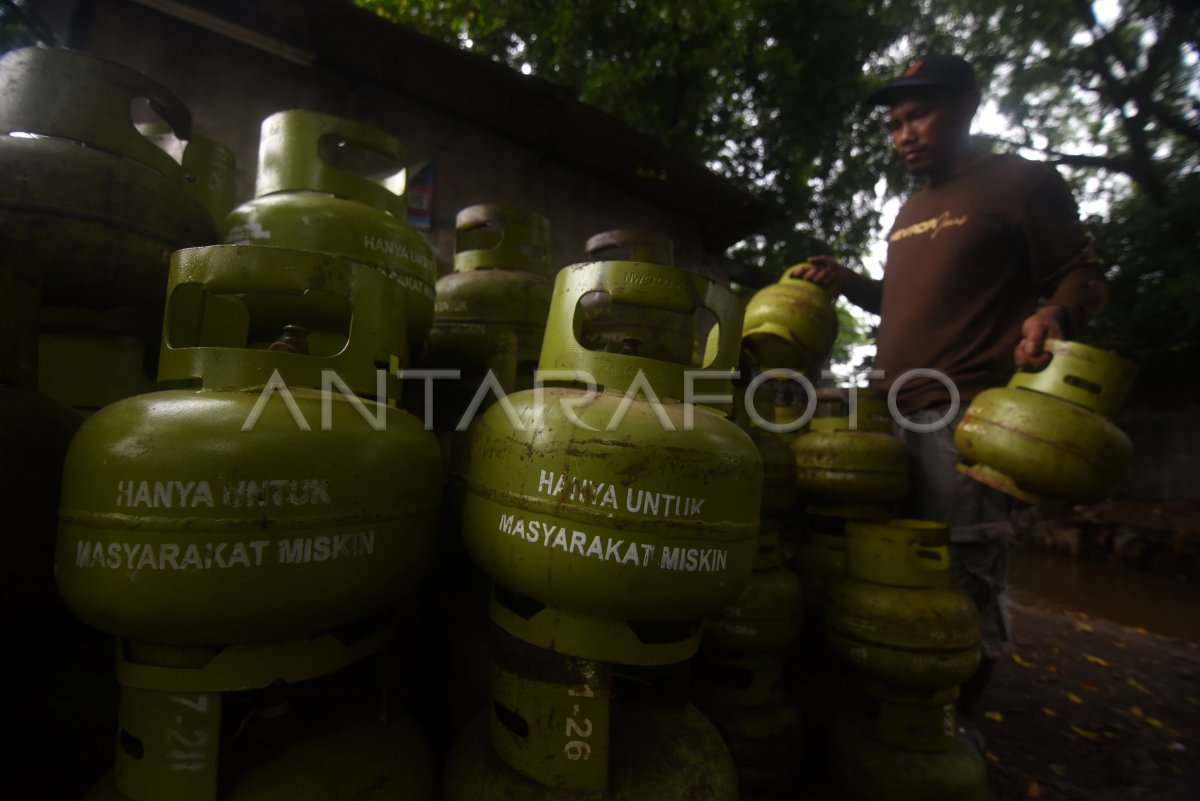 Aturan Baru Pembelian LPG 3 Kg Subsidi ANTARA Foto