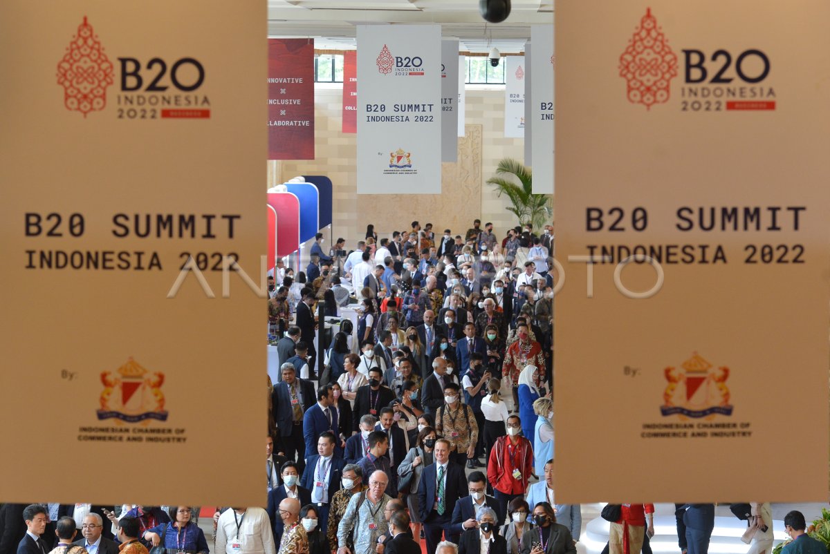 B20 SUMMIT INDONESIA 2022 | ANTARA Foto