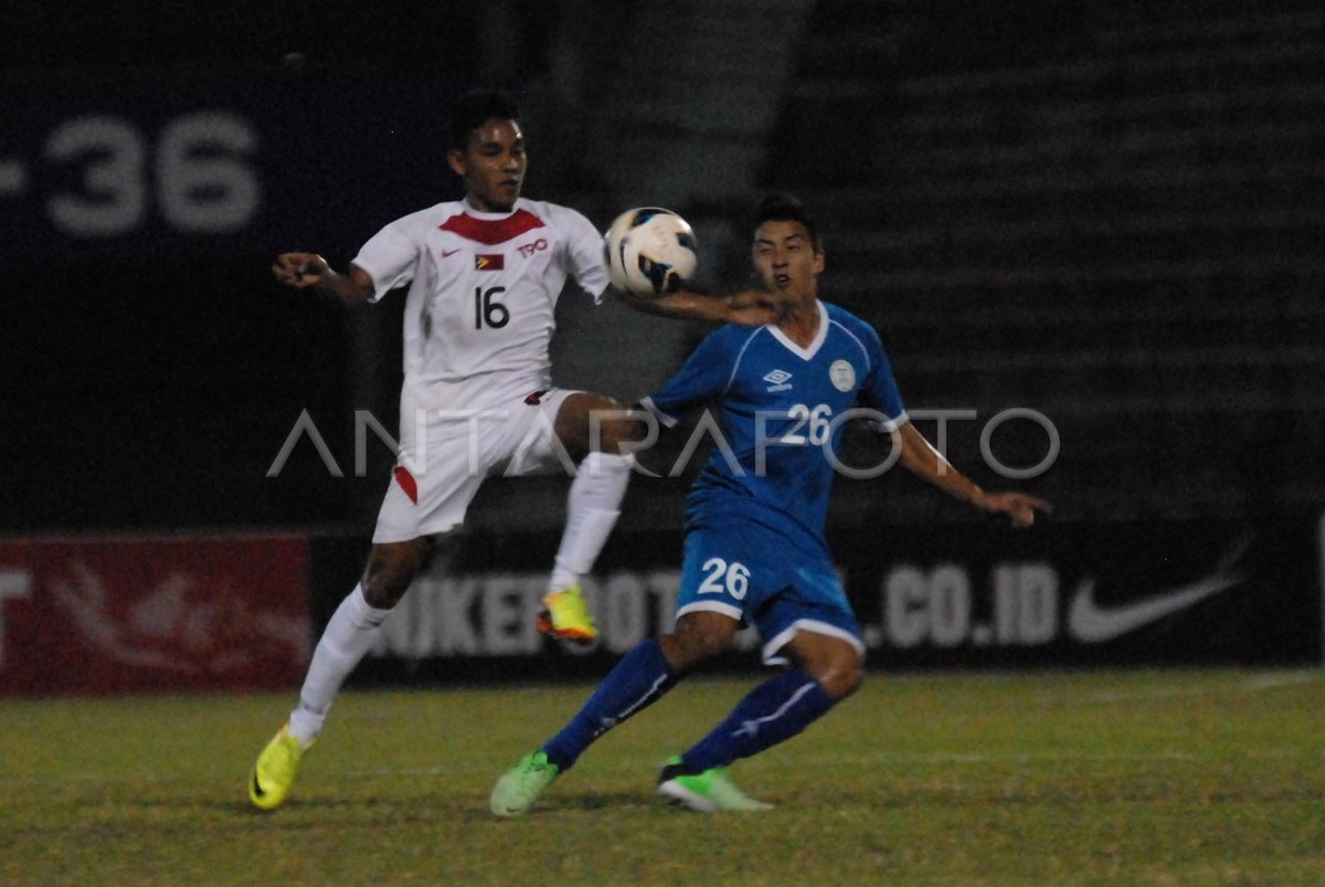PHILIPINA VS TIMOR LESTE | ANTARA Foto