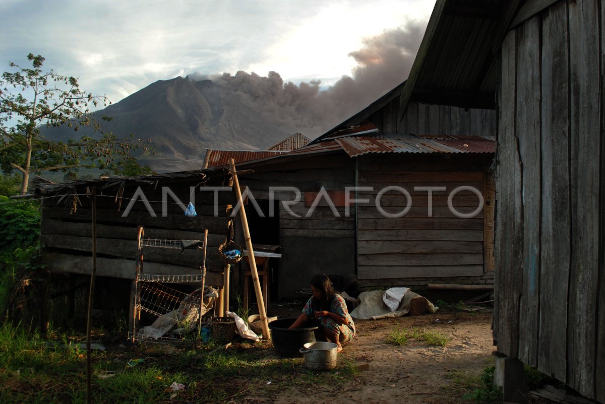 Erupsi Gunung Sinabung Antara Foto