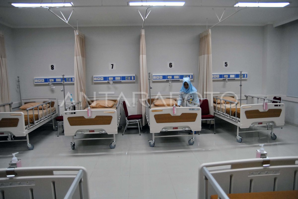 PENAMBAHAN RUANG RAWAT INAP KELAS TIGA | ANTARA Foto