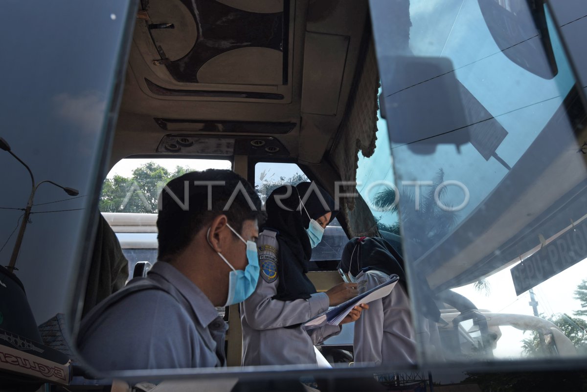 PEMERIKSAAN KELAIKAN ANGKUTAN UMUM DI BANTEN