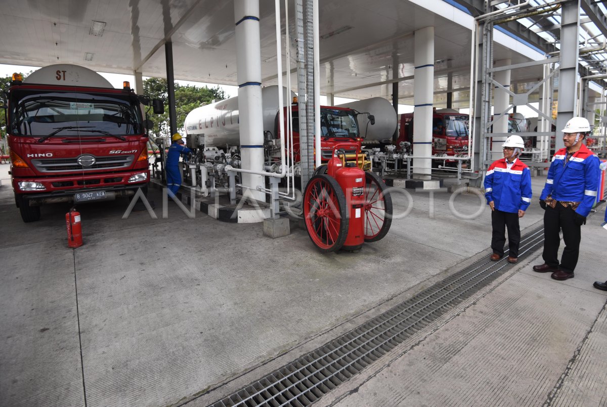 Peresmian Proyek Infrastruktur Migas Pertamina Antara Foto