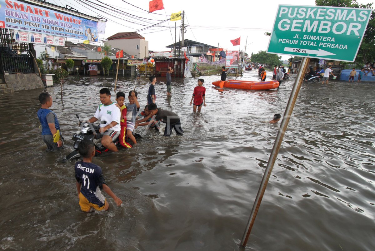 BANJIR DI TANGERANG | ANTARA Foto