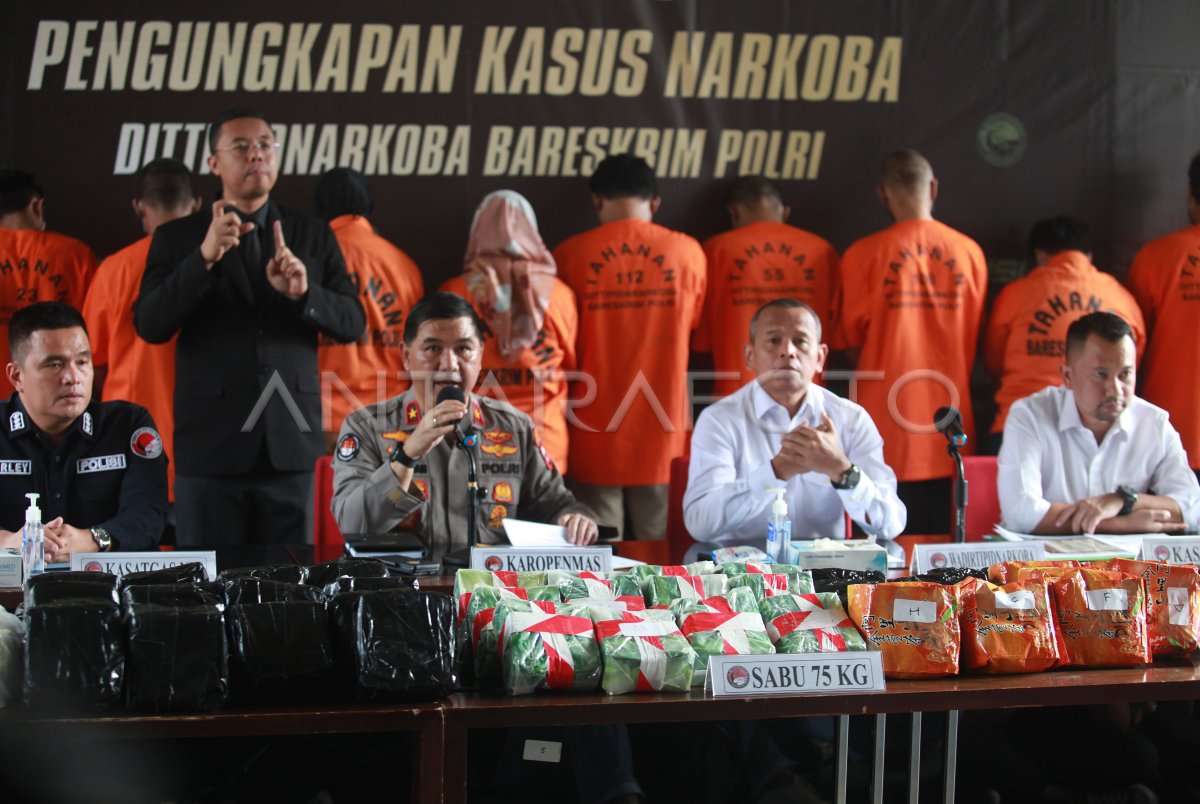 Ungkap kasus narkotika Bareskrim Polri
