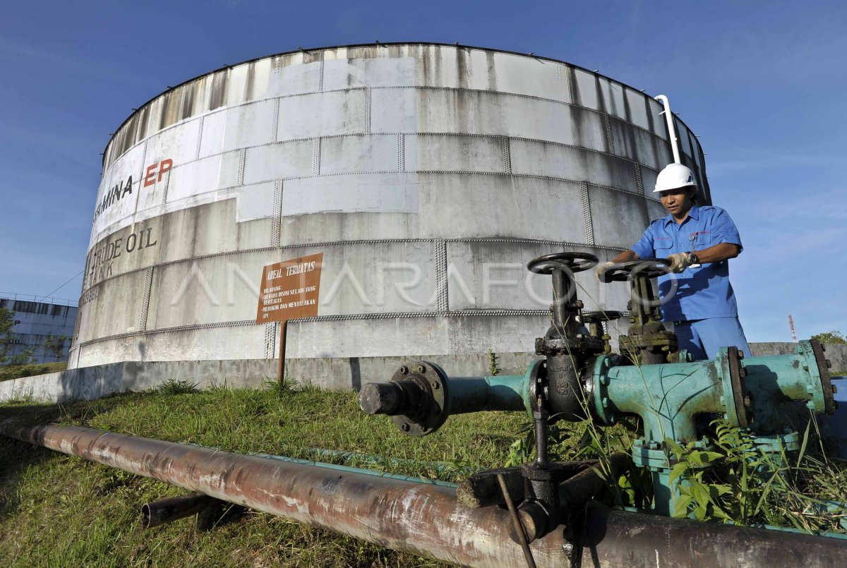 PRODUKSI PERTAMINA TARAKAN | ANTARA Foto