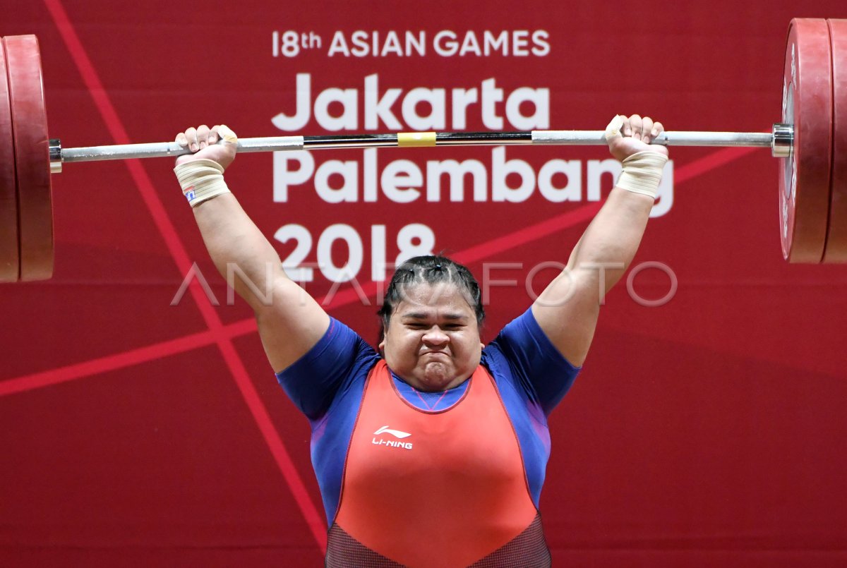 Angkat Besi Putri 75 Kg Antara Foto