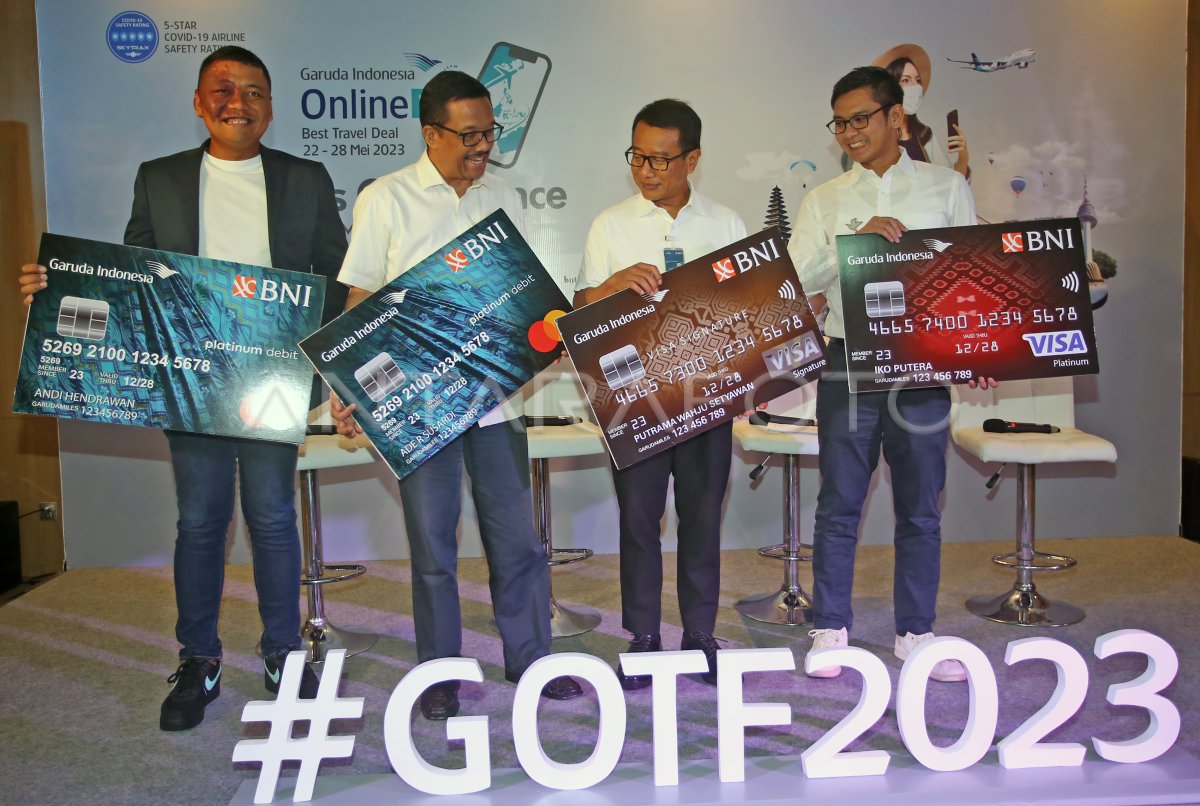 Garuda Indonesia Online Travel Fair 2023 | ANTARA Foto