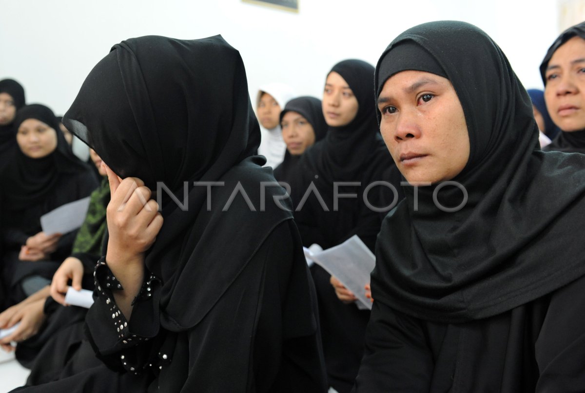 PENAMPUNGAN TKW | ANTARA Foto