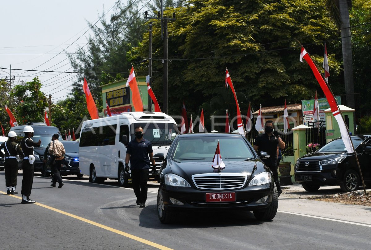 KUNJUNGAN KERJA PRESIDEN JOKO WIDODO DI MADIUN | ANTARA Foto