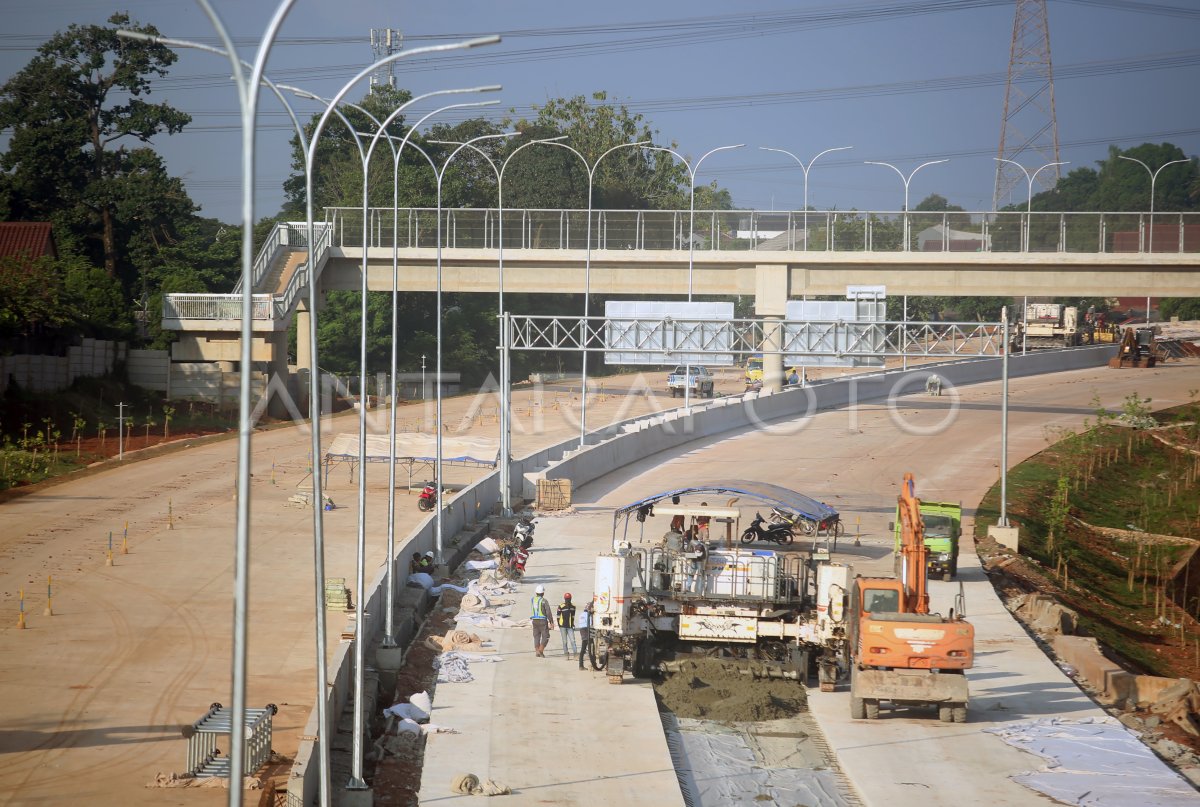 Tol Serpong Cinere Segera Beroperasi Antara Foto