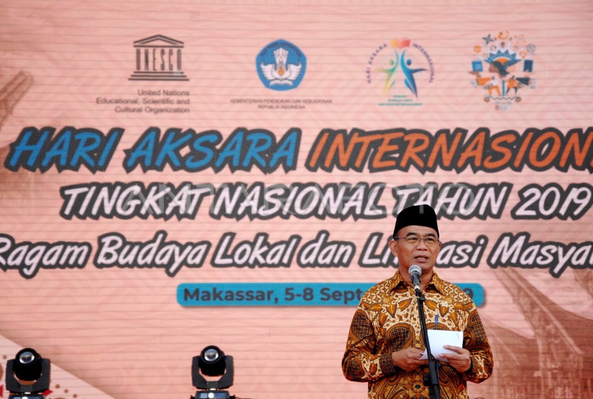 Peringatan Hari Aksara Internasional 2019 Antara Foto