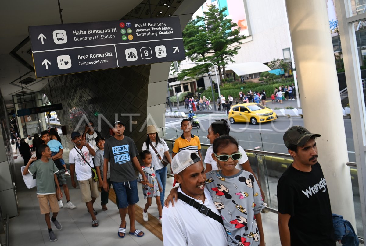 Integrasi TansJakarta-MRT Bundaran HI