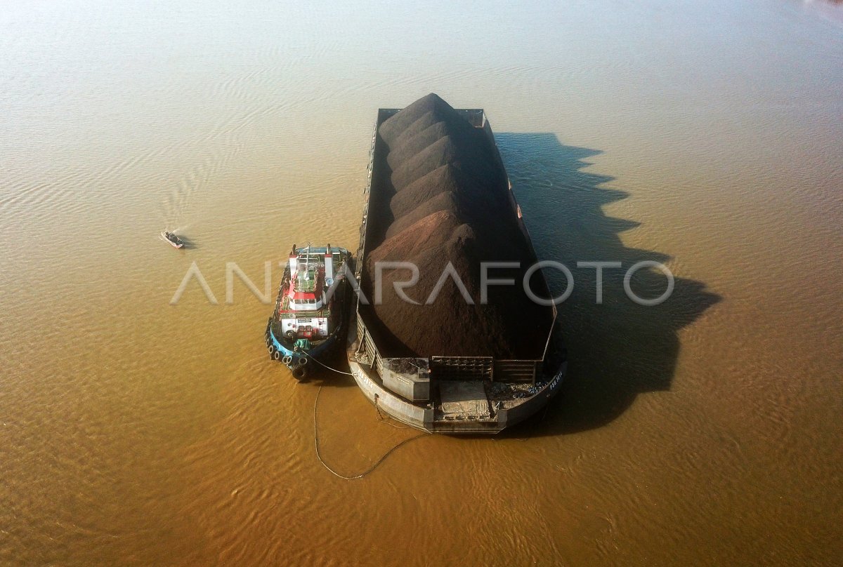 Pendangkalan Muara Sungai Batanghari Antara Foto 9647