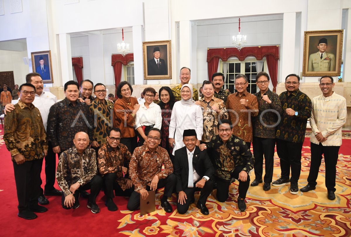 Sidang Kabinet Paripurna Bahas Rancangan APBN 2024 | ANTARA Foto