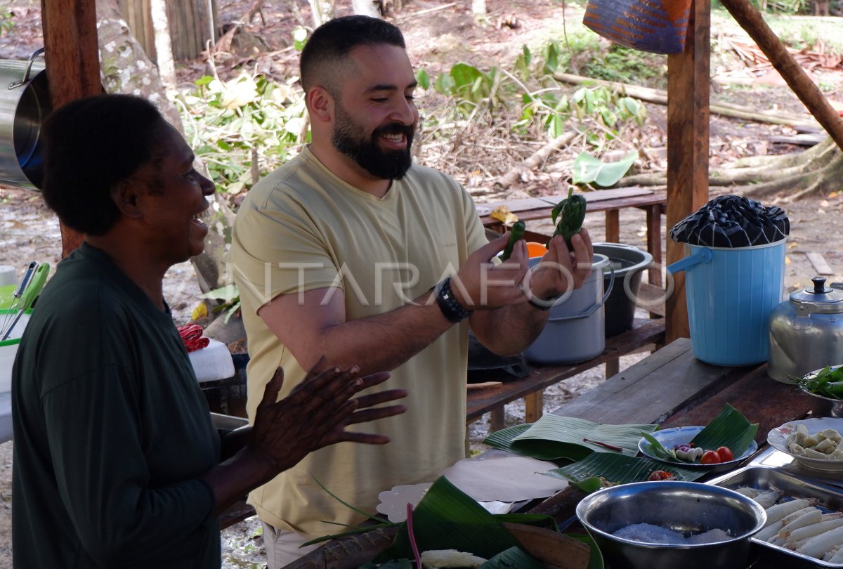 Koki Qatar dan mama Papua demo memasak