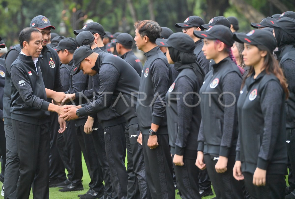 Presiden Melepas Kontingen Asian Games Antara Foto