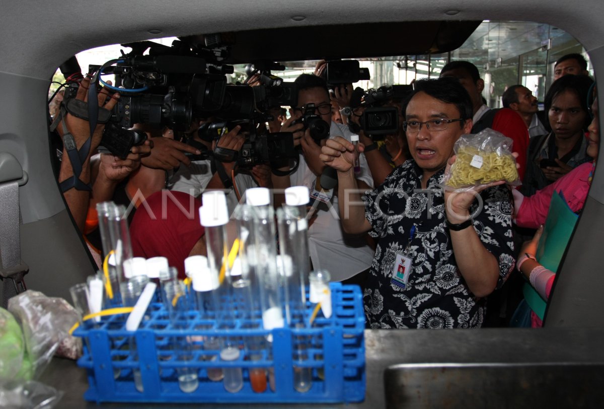 Sidak Makanan Bpom Antara Foto