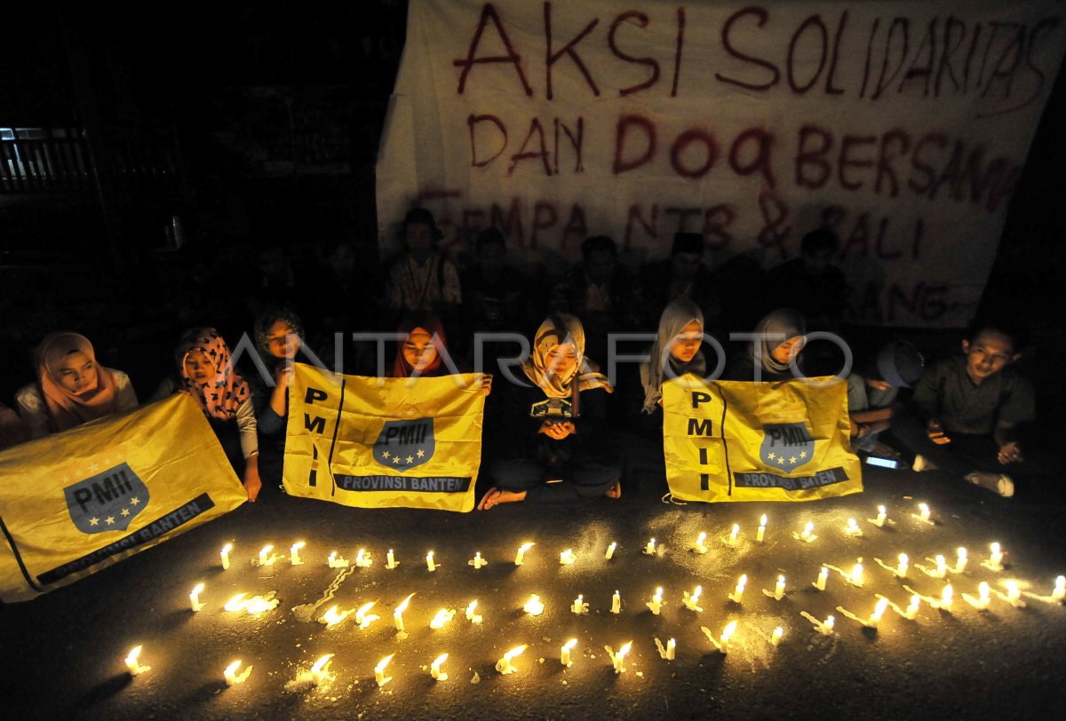 Doa Untuk Korban Gempa Lombok Antara Foto